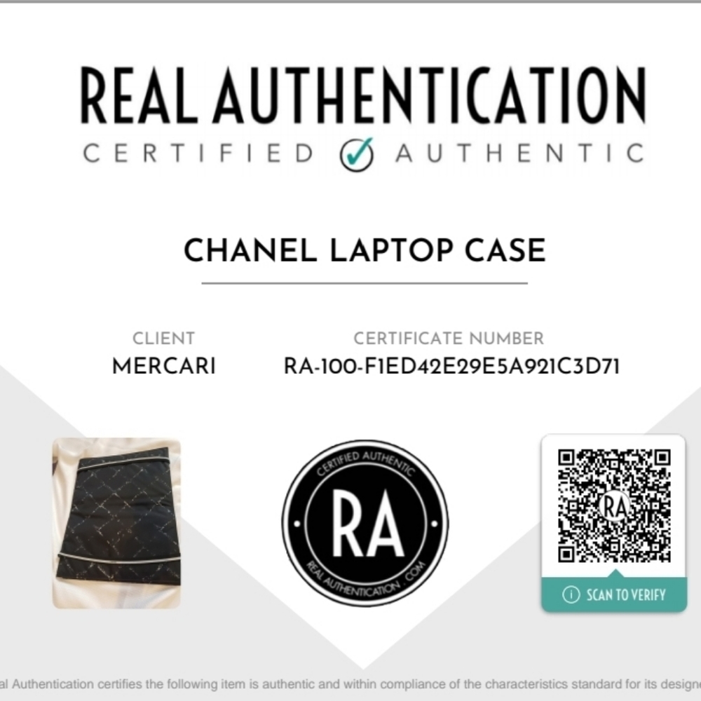 AUTHENTIC CHANEL LAPTOP CASE RARE - Picture 3 of 11
